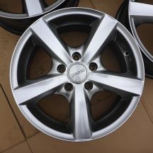 5. 4 x Alufelgi 16 AUDI MERCEDES 5x112 7J ET35 Dezent Germany A4 A6 C-Klasse SLK 