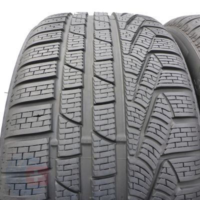2. Opony 255/45 R19 2x PIRELLI 100V Sottozero Winter 240 SerieII N0 Zimowe 2024 6,8-7,2mm
