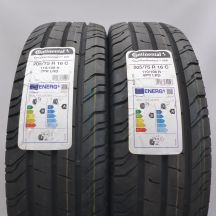 Opony 205/75 R16C 2x CONTINENTAL 110/108R ContiVanContact 200 Letnie 2022 Nieużywane 
