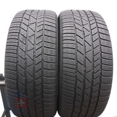 3. 4 x CONTINENTAL 225/45 R17 91H ContiWinterContact TS830P Zima 2011 6-6,9mm