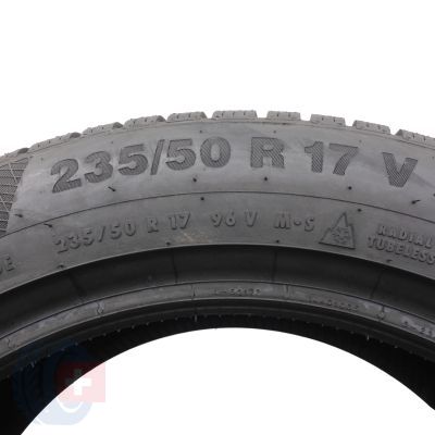 4. 2 x CONTINENTAL 235/50 R17 96V WinterContact TS850P Zima 2020 Jak Nowe