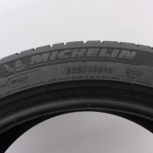 4. Opony 225/45 R18 2x MICHELIN 91W Primacy 3 ZP RunFlat BMW Letnie 2016 6,2mm