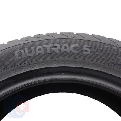 6. 2 x VREDESTEIN 215/55 R18 99V XL Quatrac 5 Wielosezon 2018 6mm