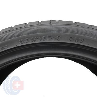 4. Opony 255/35 R19 2x BRIDGESTONE 96Y XL Potenza S001 Letnie 2017 7,2mm