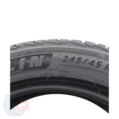 6. 2 x MICHELIN 245/45 R18 100V XL PilotAlpin 5 Zima 2019 6,2mm