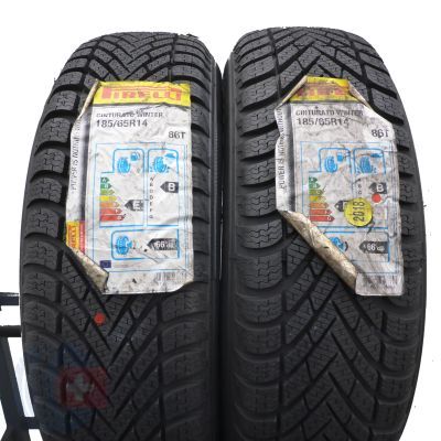 3. Opony 185/65 R14 4x PIRELLI 86T Winter Cinturato Zimowe 2018 Nieużywane 
