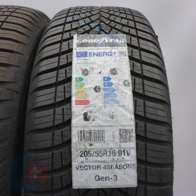 3. Opony 205/55 R16 2x GOODYEAR 91V Vector 4Seasons Gen-3 Wielosezonowe 2021  3. Opony 205/55 R16 2x GOODYEAR 91V Vector 4Seasons Gen-3 Wielosezonowe 2021