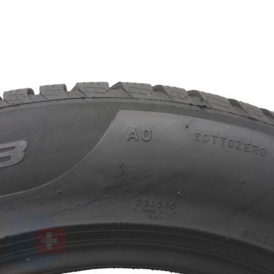 7. 1 x PIRELLI 225/60 R17 99H A0 Sottozero 3 Winter Zima 2020 6,5mm