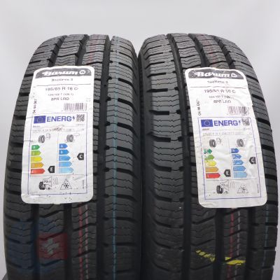 Opony 195/65 R16C 2x BARUM 104/102T SnoVanis3 Zimowe 2024 Nieużywane