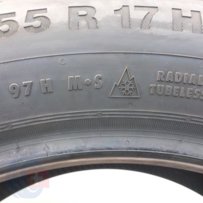3. Opony 225/55 R17 4x CONTINENTAL 97H RunFlat BMW MOE WinterContact TS850P Zimowe 2022 Jak Nowe Nieużywane