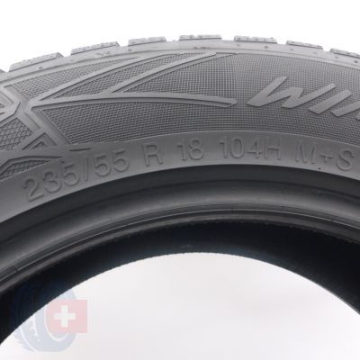 4. Opony 235/55 R18 2x VREDESTEIN 104H XL Wintrac Pro + Zimowe 2024 6,8-7,2mm