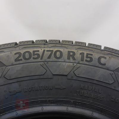 4. Opony 205/70 R15C 2x CONTINENTAL 106/104R VanContact Winter Zimowe 2021 