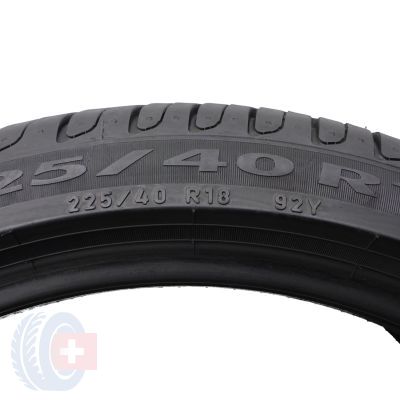 5. 2 x PIRELLI 225/40 R18 92Y Cinturato P7 BMW Run Flat Lato 2021 6,8-7mm