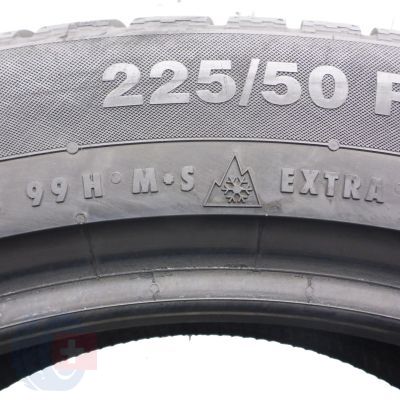 2. Opony 225/50 R18 2x CONTINENTAL 99H XL ContiWinterContact TS830P AO Zimowe 2022 7-8mm