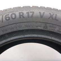 5. Opony 215/60 R17 2x CONTINENTAL 100V XL WinterContact Ts870P Zimowe 2022 Nieużywane