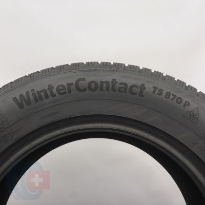 7. Opony 225/65 R17 2x CONTINENTAL 102T WinterContact TS870P Zimowe 2022 Jak Nowe 7mm