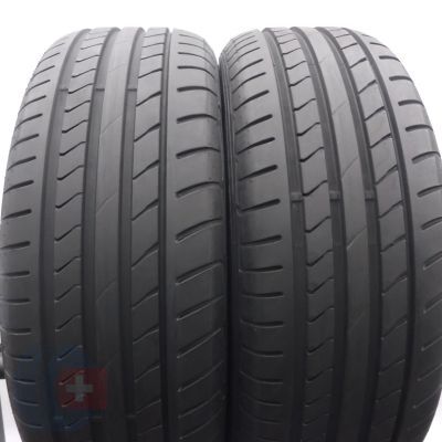 3. Opony 205/55 R16 4x DUNLOP 91V Sport bluResponse Letnie 2018 6,8-7mm