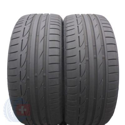 2 x BRIDGESTONE 225/40 R19 89Y Potenza S001 BMW Run Flat Lato 7mm 2019