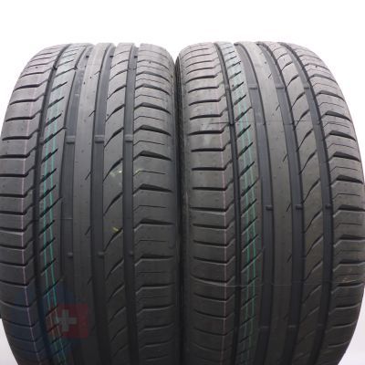 4. Opony 225/35 R18 4x CONTINENTAL 87W ContiSportContact 5 Letnie 2023 Jak Nowe