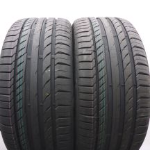 4. Opony 225/35 R18 4x CONTINENTAL 87W ContiSportContact 5 Letnie 2023 Jak Nowe