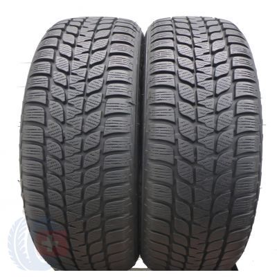 3. 4 x Bridgestone 185/55 R16 87T Blizzak LM-25 Zima 7mm JAK NOWE