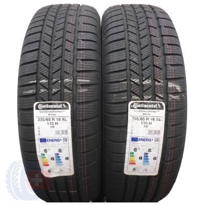 4. 4 x CONTINENTAL 235/65 R18 110H XL CrossContact Winter 2022 Zima Jak Nowe