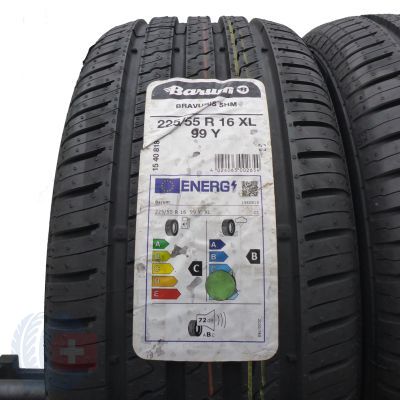 2. 2 x BARUM 225/55 R16 99Y XL Bravuris 5HM Lato 2022 Jak Nowe Nieużywane