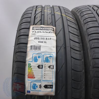2. Opony 205/55 R17 2x BRIDGESTONE 95W XL Turanza T001 BMW Letnie 2019  2. Opony 205/55 R17 2x BRIDGESTONE 95W XL Turanza T001 BMW Letnie 2019