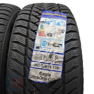 3. Opony 205/50 R16 2x GOODYEAR 87H Eagle UltraGrip GW3  Zimowe 2016 Nieużywane