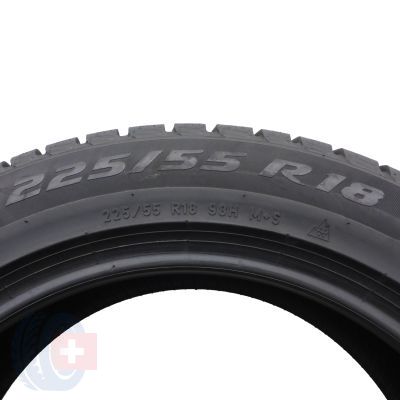 6. 4 x PIRELLI 225/55 R18 98H Sottozero 3 Winter 2018/19 Zima 7-7,2mm Jak Nowe