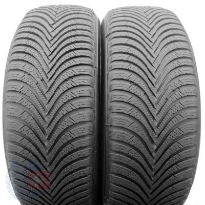 2 x MICHELIN 215/65 R16 98H Alpin 5 Zima 2018, 2019 Jak Nowe 7,2-8,2mm