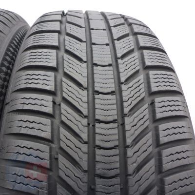 4. Opony 205/55 R17 2x CONTINENTAL 95V XL WinterContact TS870P Zimowe 2024 Jak Nowe 7,2mm