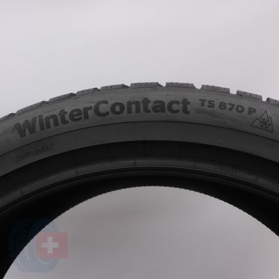 4. Opona 255/40 R21 1x CONTINENTAL 102T XL WinterContact TS 870 P Zimowa 2024 8,8mm Jak Nowa