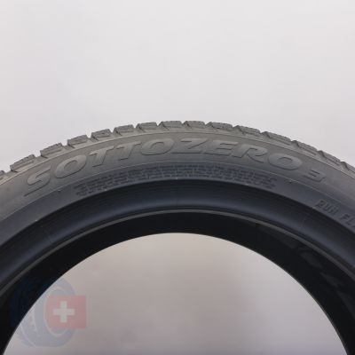 9. 4 x PIRELLI 255/45 R20 105V XL Winter Sottozero 3 RUN FLAT Zima 5.5-6mm 2017