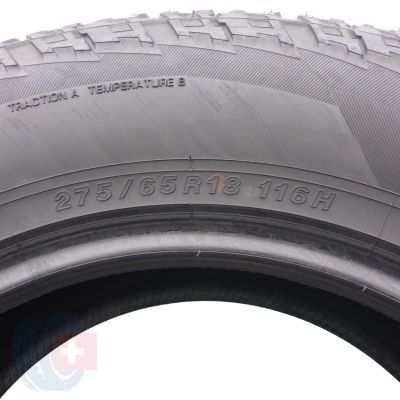 6. Opony 275/65 R18 4x YOKOHAMA 116H Geolandar A/T GO15 wielosezonowe 7-8,5mm 2022