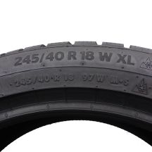 3. 1 x CONTINENTAL 245/40 R18 97W XL WinterContact TS870P Zima 2022 Jak Nowa 8mm