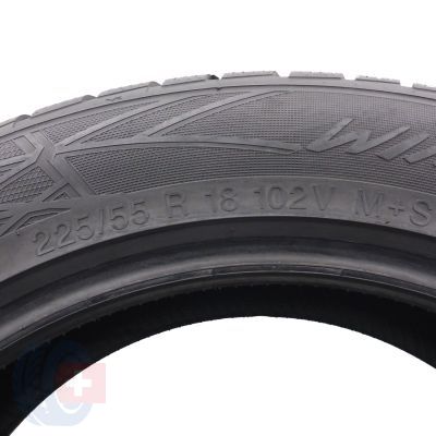 6. 4 x VREDESTEIN 225/55 R18 102V XL Wintrac Pro Zima 7-7,7mm 2019/22