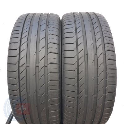 3. 4 x CONTINENTAL 235/50 R18 101W XL ContiSportContact 5 Lato 2015 6,8-7mm