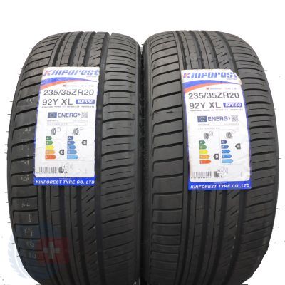 3. Opony 235/35 R20 4x KINFOREST 235/35 R20 92Y XL KF550 Letnie 2022 Jak Nowe