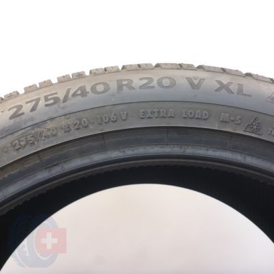 7. Opony 275/40 R20 4x CONTINENTAL 106V XL WinterContact TS 860 S Zimowe 2019 Nieużywane 