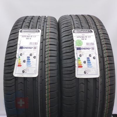4. Opony 225/60 R17 4x CONTINENTAL 99V ContiPremiumContact5 SUV Letnie 2021 Nieużywane 4. Opony 225/60 R17 4x CONTINENTAL 99V ContiPremiumContact5 SUV Letnie 2021 Nieużywane