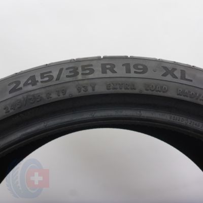 5. Opony 245/35 R19 2x CONTINENTAL 93Y SportContact 6 Letnie 2023 Jak Nowe