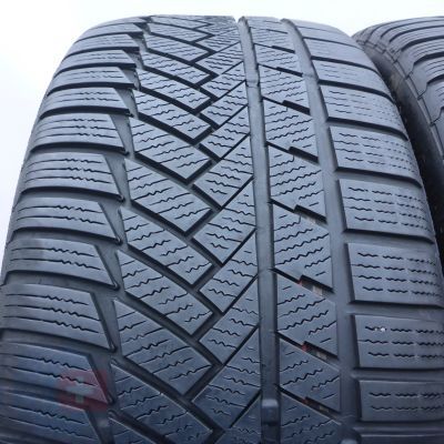 3. Opony 245/45 R18 2x CONTINENTAL 100V XL WinterContact TS850P RunFlat BMW M0E Zimowe 2020 6,2-6,5mm