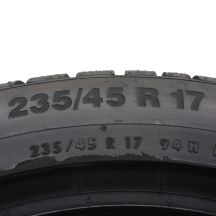 6. 4 x CONTINENTAL 235/45 R17 94H WinterContact TS850P Zima 2021 Jak Nowe