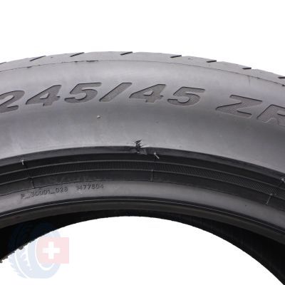 5. 1 x PIRELLI 245/45 ZR19 98Y MGT P Zero Lato 2022 6,8mm