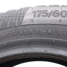 7. 4 x CONTINENTAL 175/60 R15 81T WinterContact TS860 Zima 2020 Jak Nowe