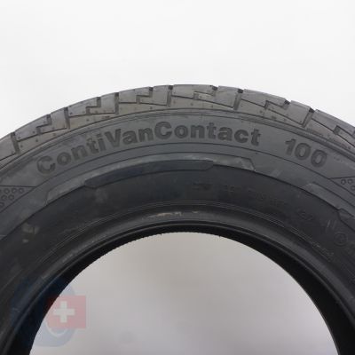 6. Opony 215/75 R16C 2x CONTINENTAL 116/114R ContiVanContact 100 Letnie 2017 Nieużywane