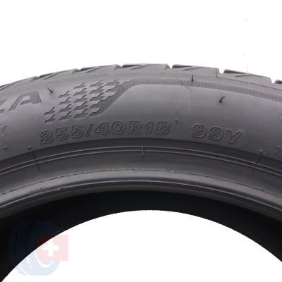 5. 4 x BRIDGESTONE 255/40 R18 99Y Turanza T005 BMW Lato 2021, 2022 6,2mm