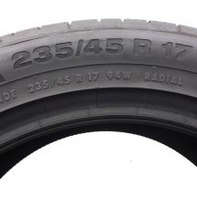6. Opony 235/45 R17 2x CONTINENTAL 94W ContiSportContact 5 SEAL Letnie 2015 Nieużywane 