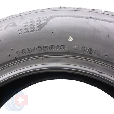 4. Opony 185/65 R15 2x BRIDGESTONE 88H Turanza T005 Letnia 2023 Nieużywane Jak Nowe 